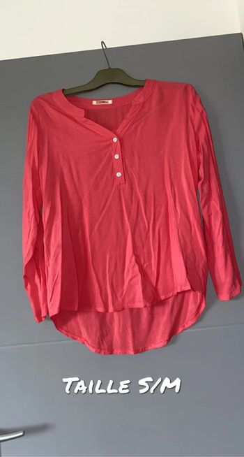 Chemisier corail