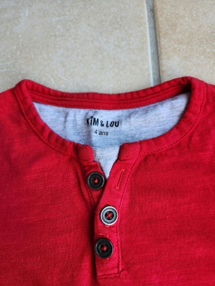 T-shirt Kim et Lou taille 4 ans - photo numéro 2