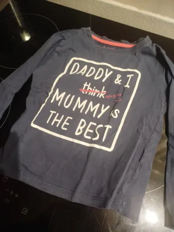 Tee shirt manche longue sous pull primark