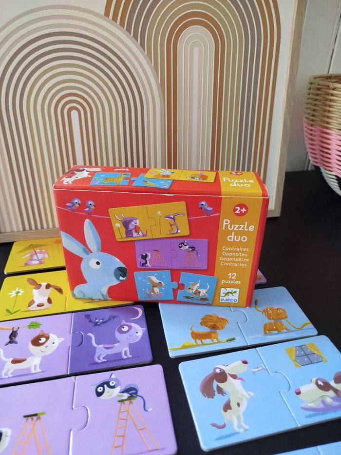 Djeco Puzzles Duo Les Contraires