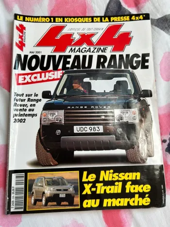 4x4 magazine année 2001