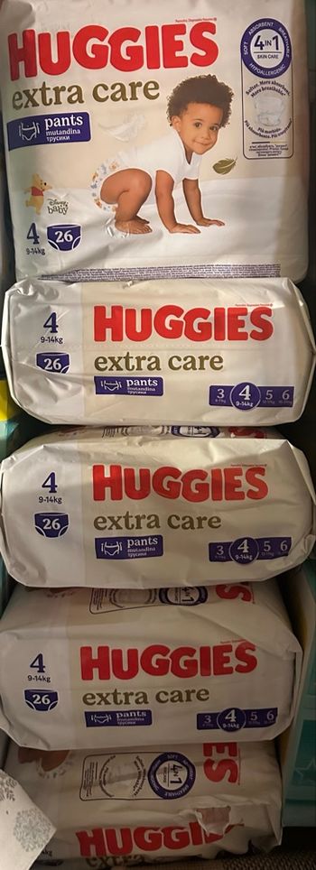 Couches HUGGIES EXTRA CARE (x26)