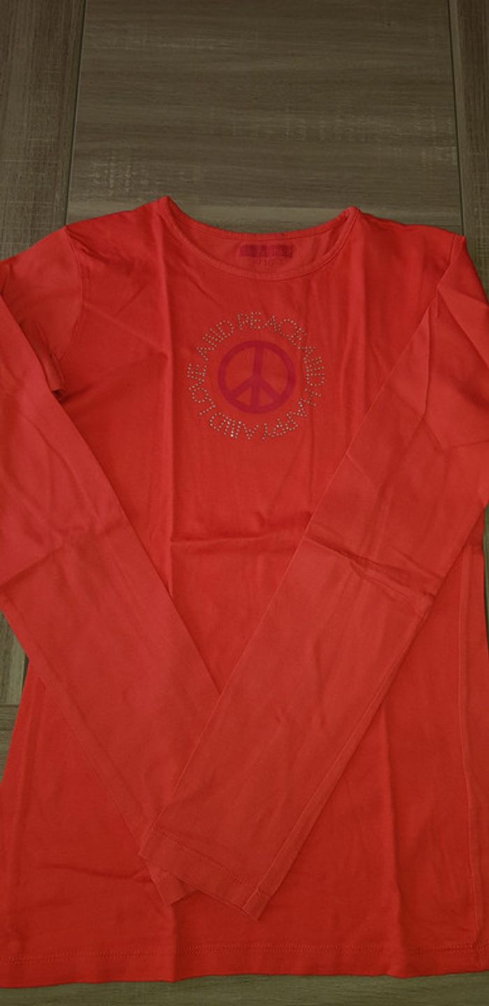 Tee-shirt manches longues fille