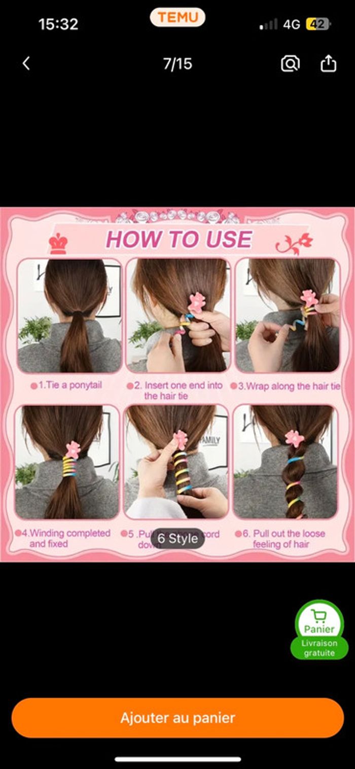 Accessoires cheveux - photo numéro 2