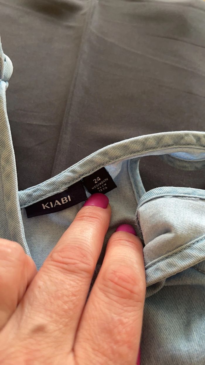 Salopette short 24 mois - photo numéro 2