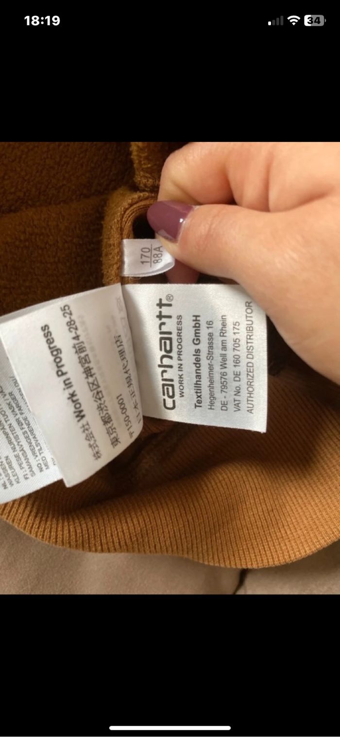 Sweat à capuche Carhartt - photo numéro 6
