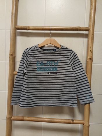 T-shirt en coton manches longues  Okaïdi 4 ans
