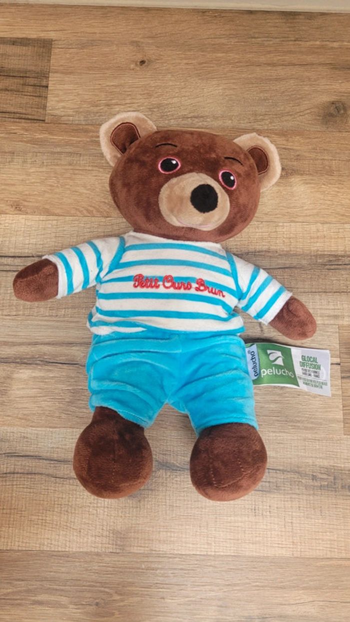 Petit ours brun bouillotte
