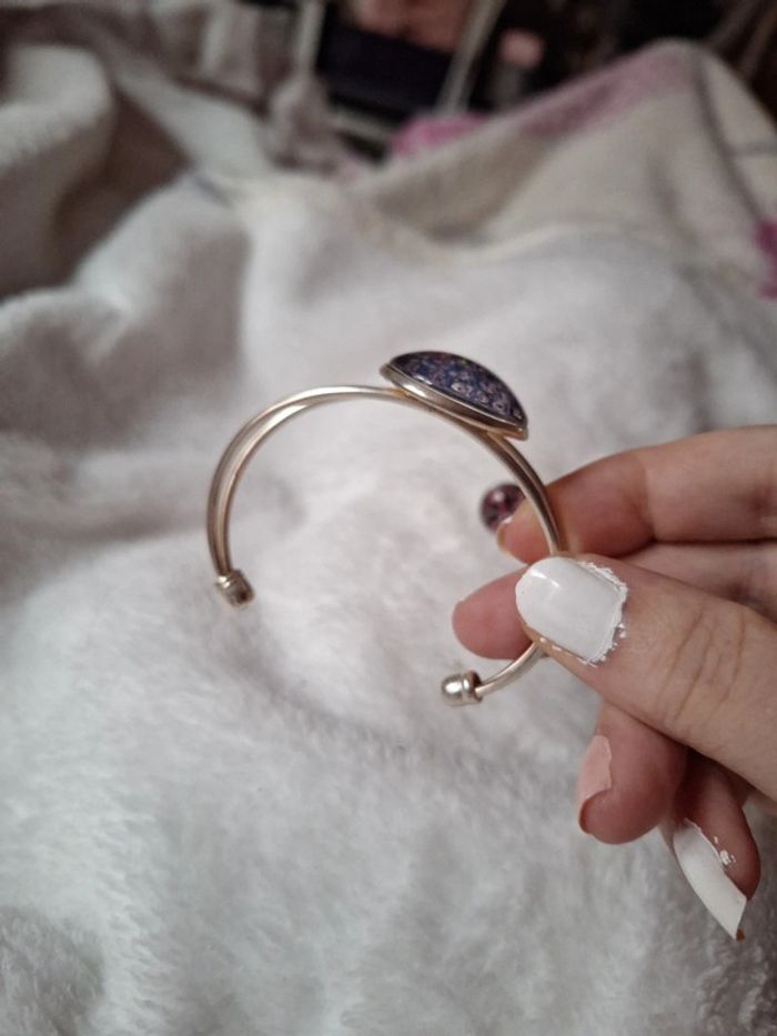 Bracelet et boucles d'oreilles artisanale neuf - photo numéro 3