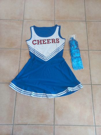 Déguisement pompom pom pom girl adulte taille S