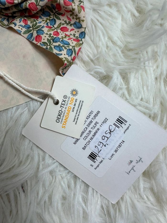 Chapeau turban Konges Slojd taille 3-6 mois - photo numéro 3