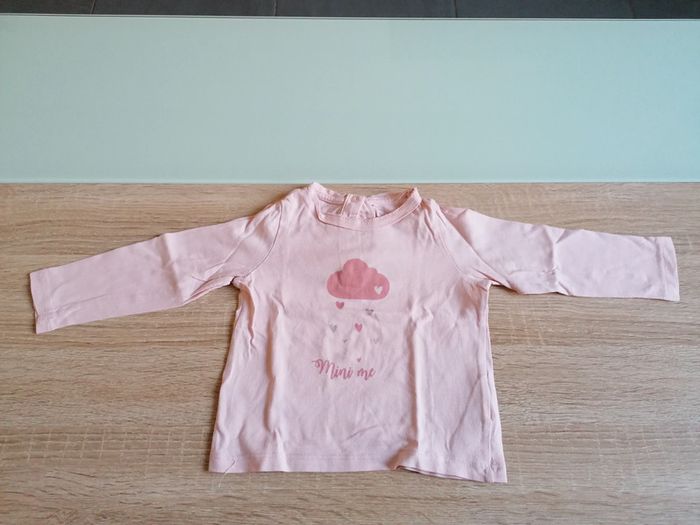 T-shirt longue manche taile 74