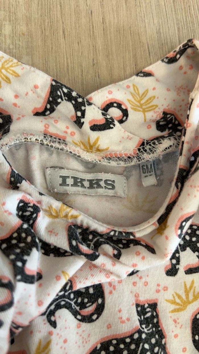 Combinaison IKKS fille 6 mois - photo numéro 2