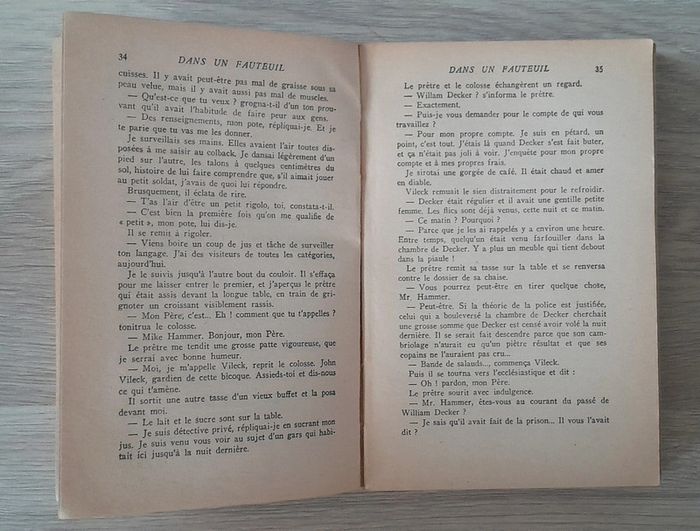 Dans un fauteuil Mickey spillane - photo numéro 4