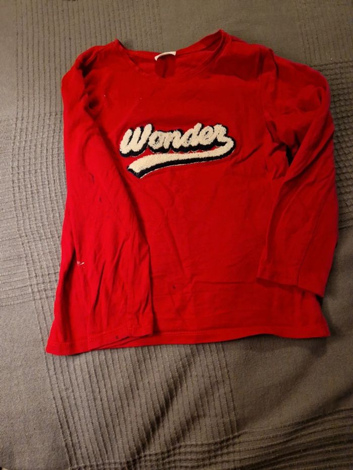 Tee-shirt manche longue fille - photo numéro 4