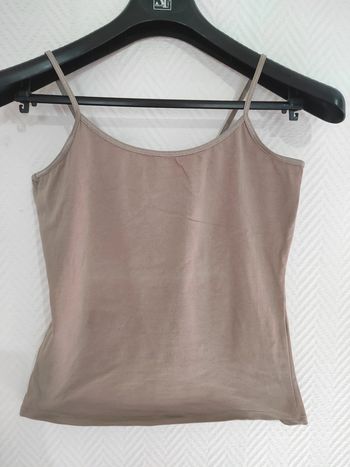 Top beige camaieu