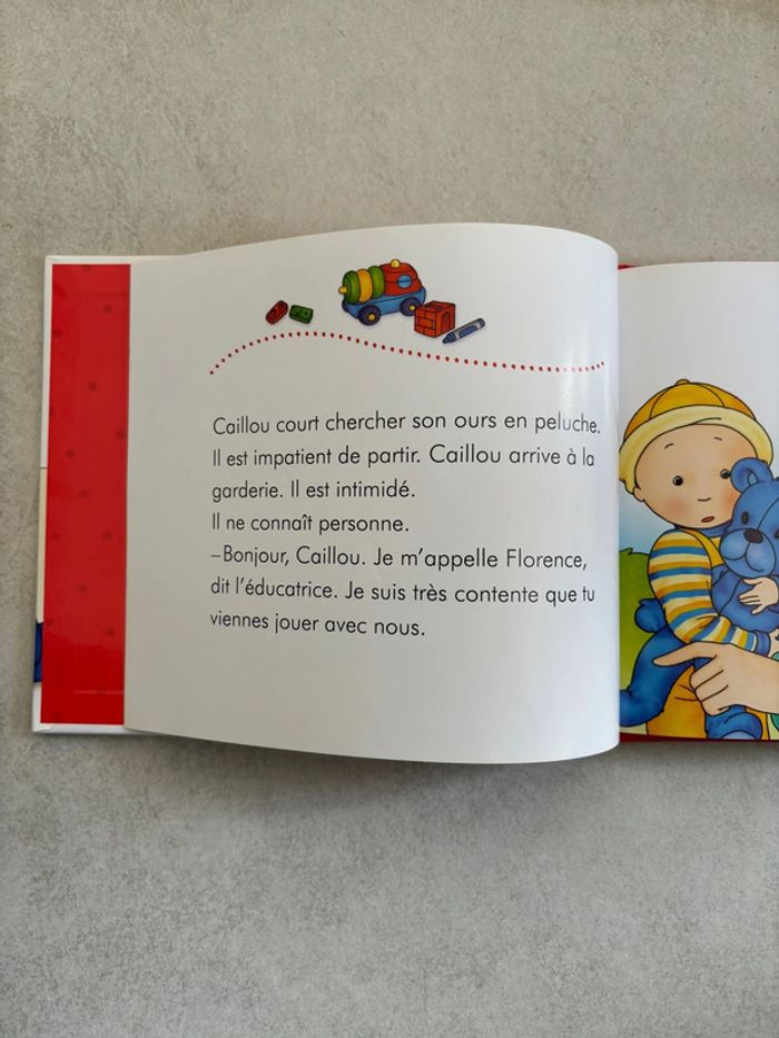Livre Caillou va à la garderie - photo numéro 2