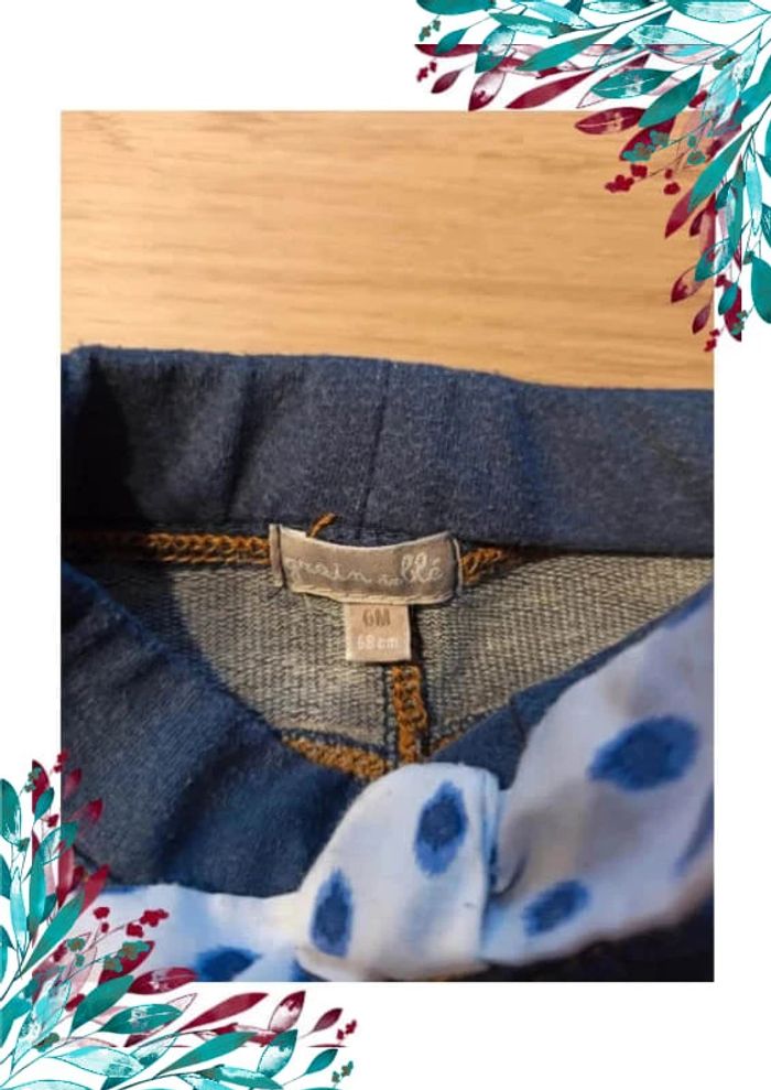 Pantalon fille 6 mois - photo numéro 3