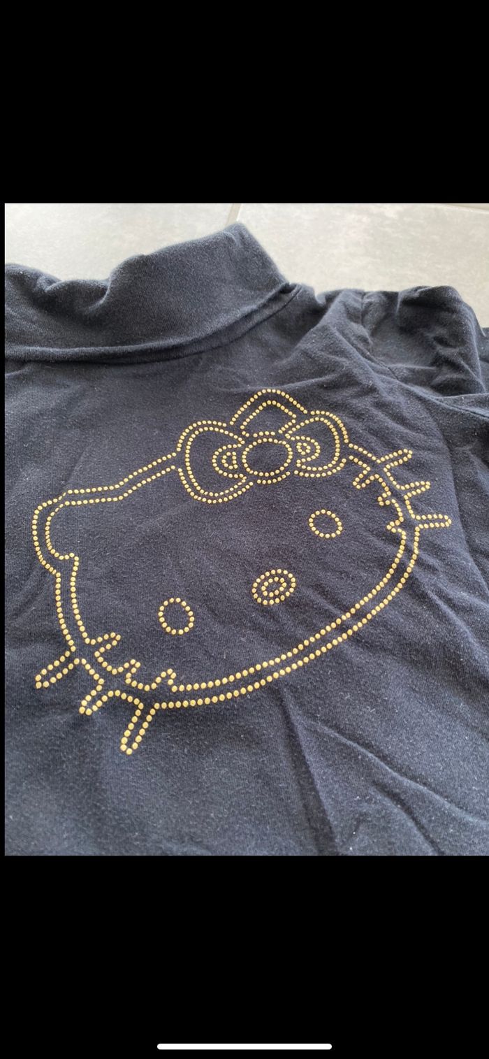 Pull col roulé / Sous pull Hello Kitty 5 ans - photo numéro 4