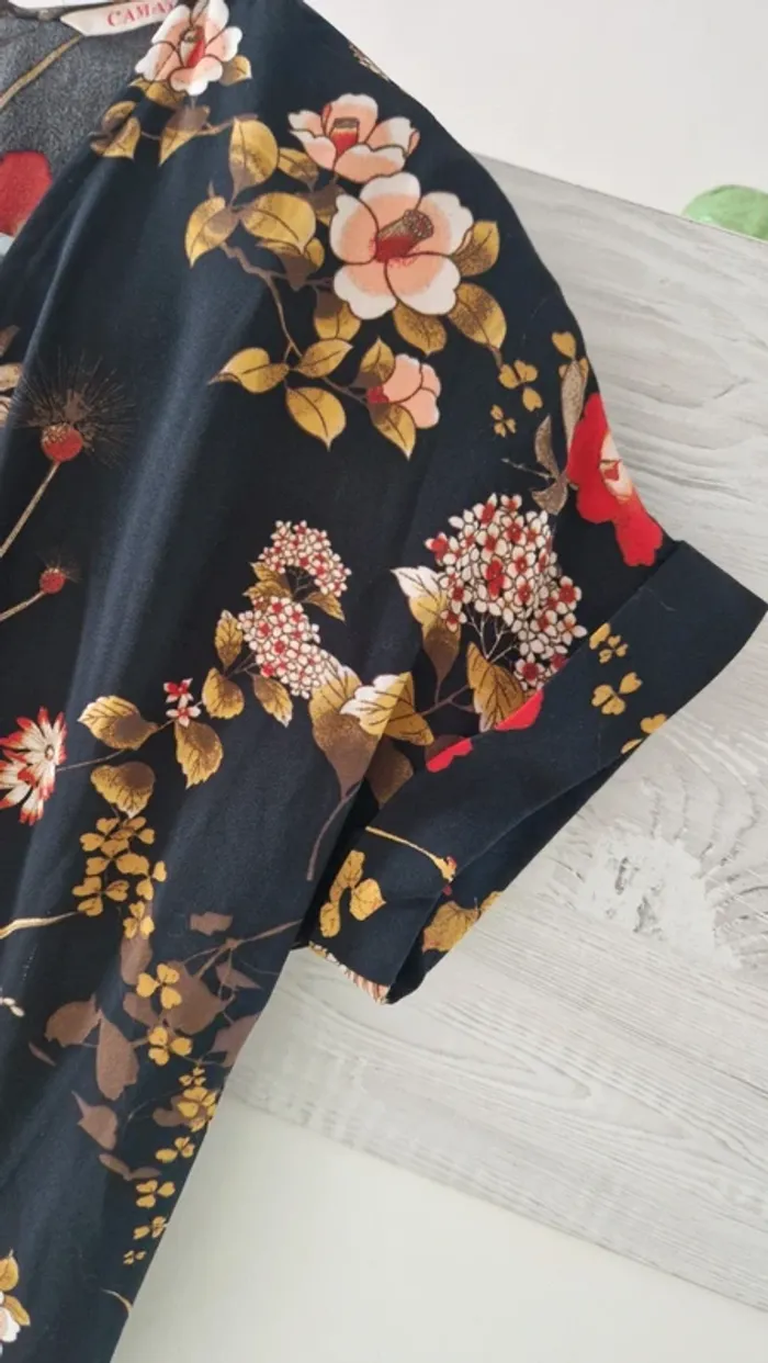 Combipantalon fleurs 34, XS - photo numéro 6