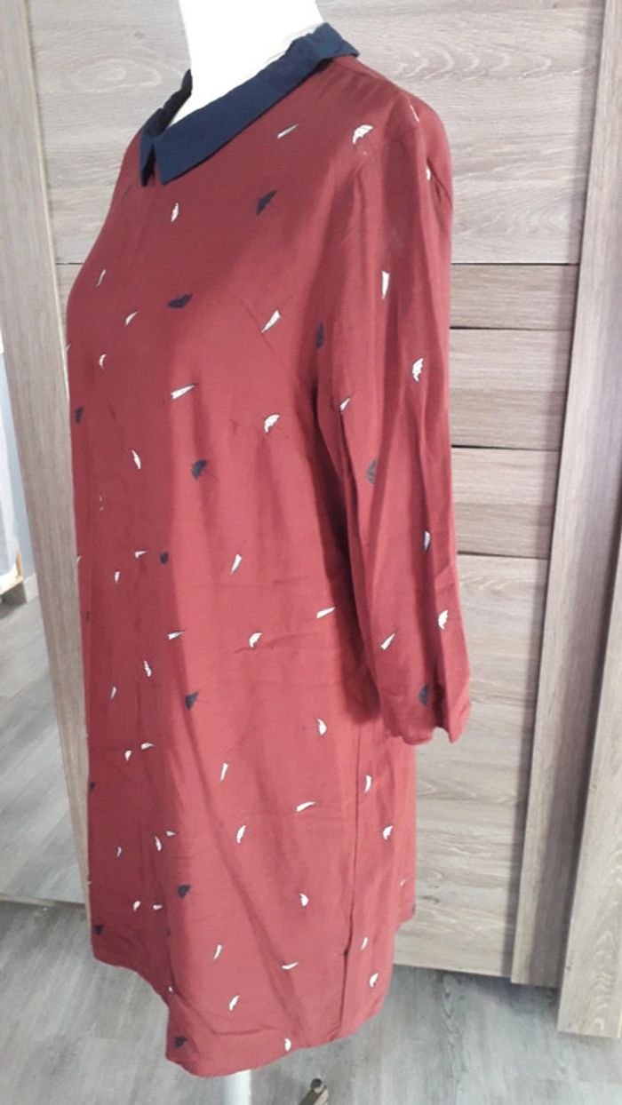 Robe Kiabi bordeaux - photo numéro 2