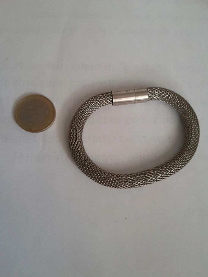 Magnifique bracelet vintage cordon chaîne chic - photo numéro 2