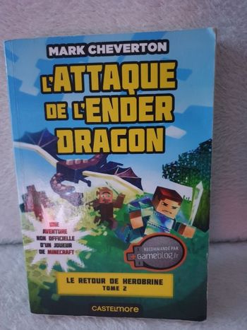 Livre l'attaque de l'ender dragon