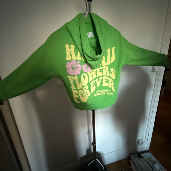 Pull vert pour enfants - photo numéro 4