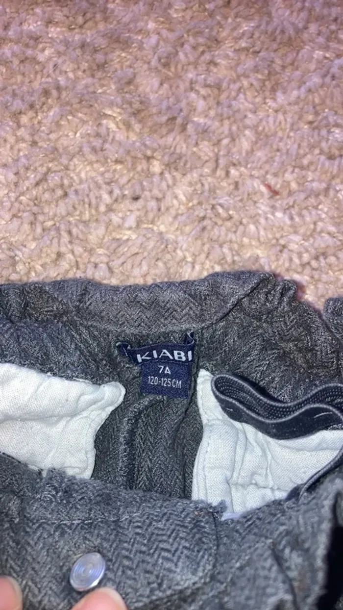 Pantalon velours large 7 ans - photo numéro 3