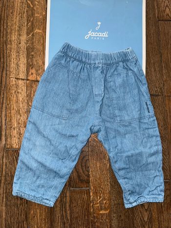 Jeans souple Jacadi 12 mois