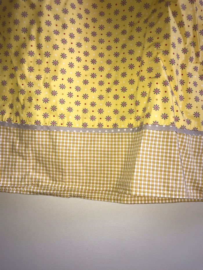 Chemisier Sergent Major. 10 ans. Jaune - photo numéro 4