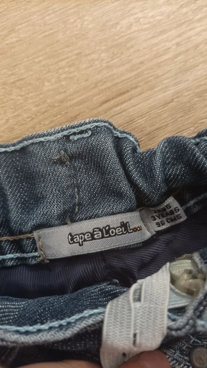 Jupe en jeans Tape à l'oeil 3 ans - photo numéro 3