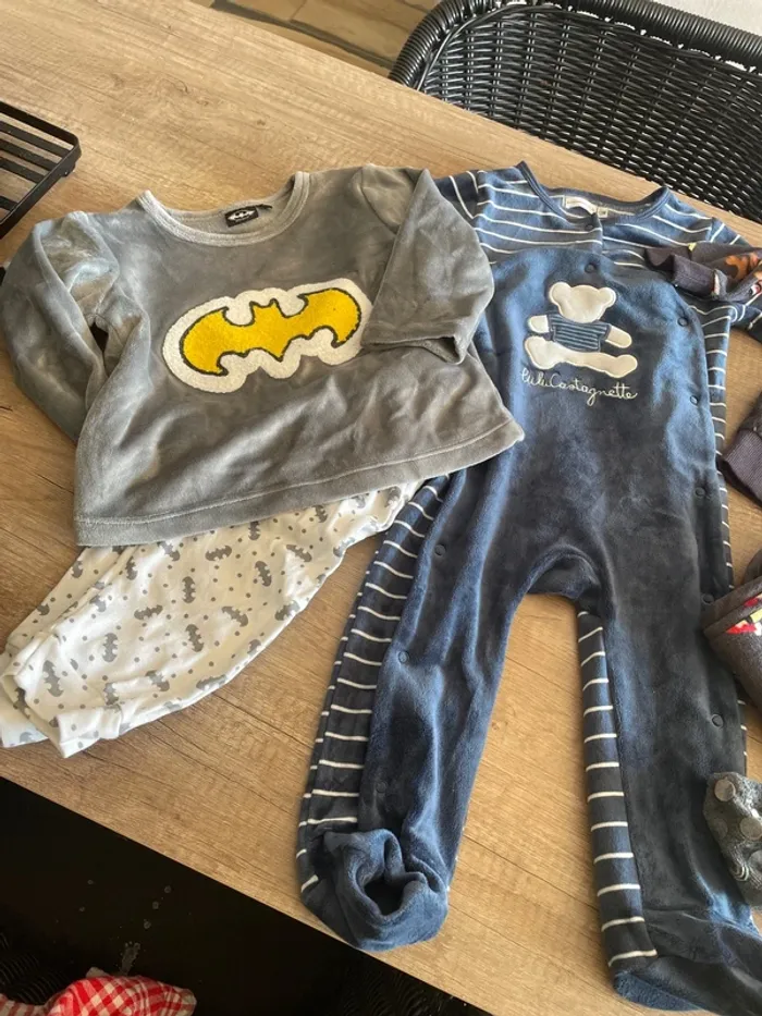 Lot 7 pyjamas polaire - photo numéro 2
