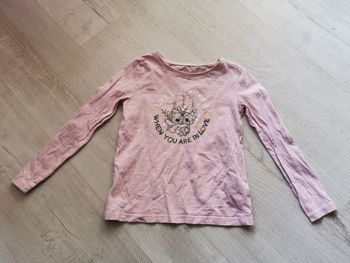 T shirt manche longue 4 ans disney stitch neuf