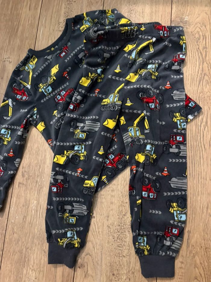 Pyjama engin de chantiers 3-4 ans - photo numéro 2
