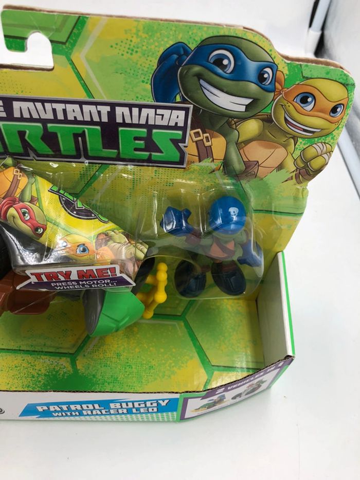 Véhicule Tortue Ninja Patrol Buggy + figurine Playmates Toys neuf - photo numéro 6
