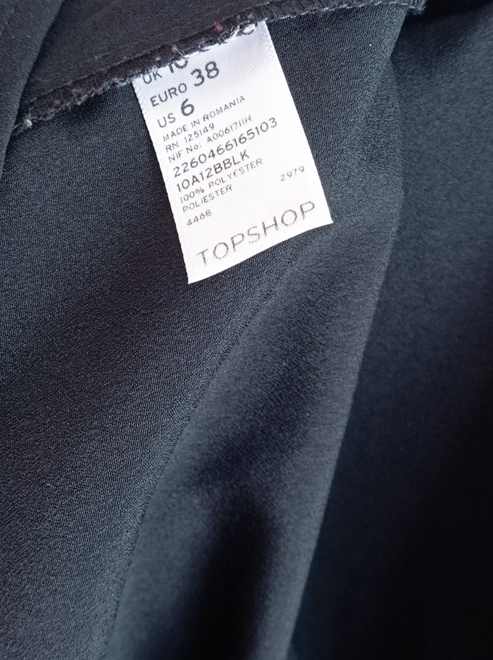 ROBE TOPSHOP Noire. - photo numéro 6