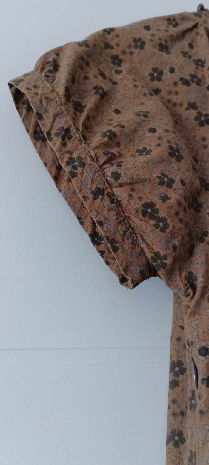 Blouse fleurie manches courtes "Somewhere" Taille 38 - photo numéro 4