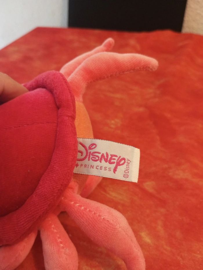 Peluche Sébastien le crabe, ami d'Ariel Disney Simba - photo numéro 10