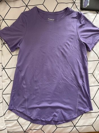 T-shirt de sport violet