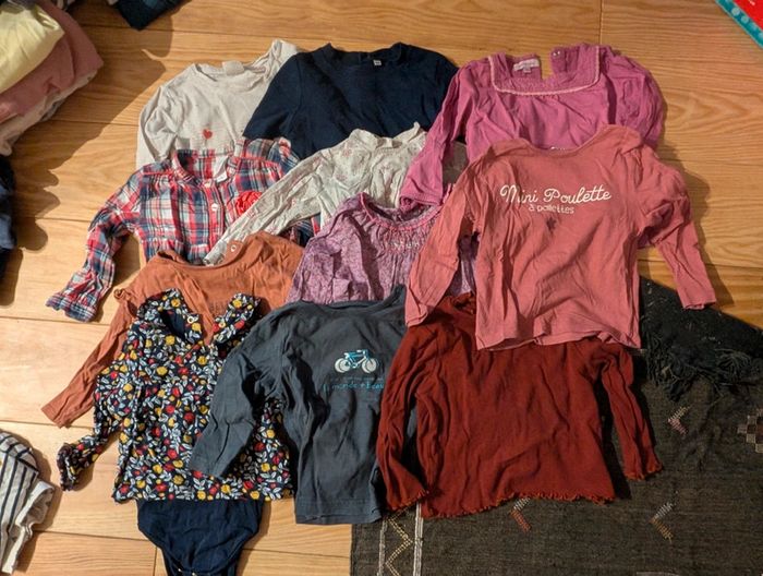 Lot Tee shirt manche longues