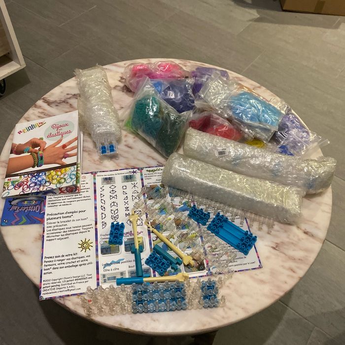 Rainbow loom grand lot