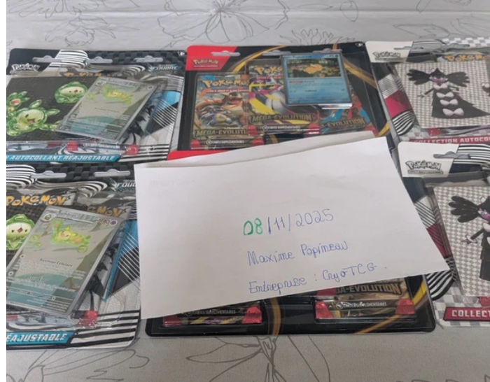 Pokémon Tripack Foudre noire 10.5