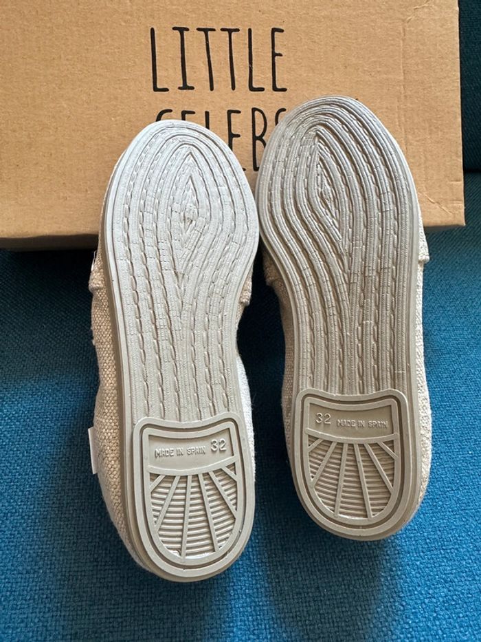 Chaussons Little Celebs gris beige 32 - photo numéro 4