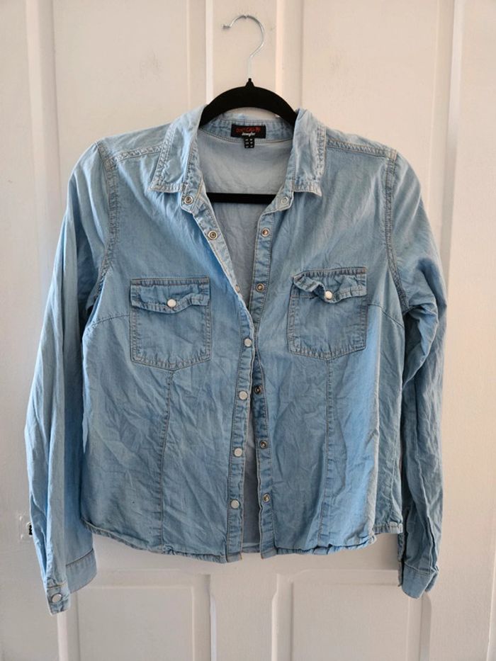 Chemise en jean T.M Jennyfer - photo numéro 2