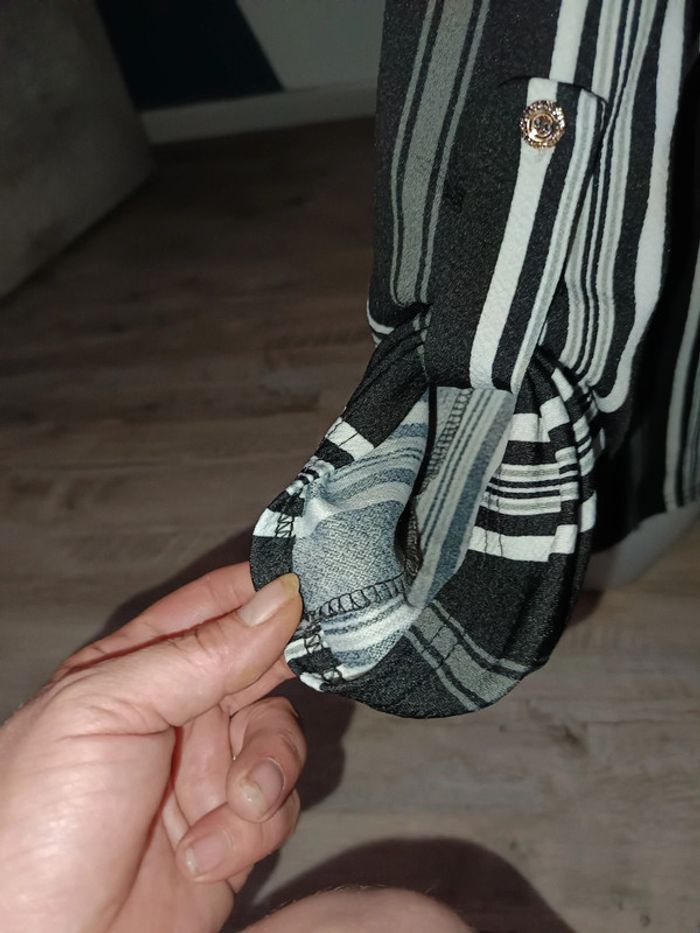Pull manches longues ou retrousser taille unique - photo numéro 5