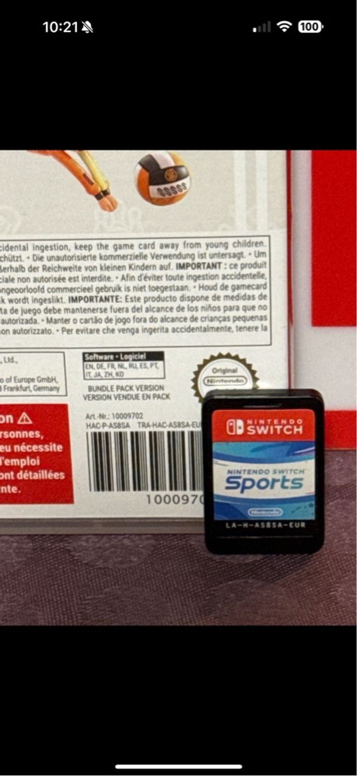 Jeu Nintendo switch sport - photo numéro 3