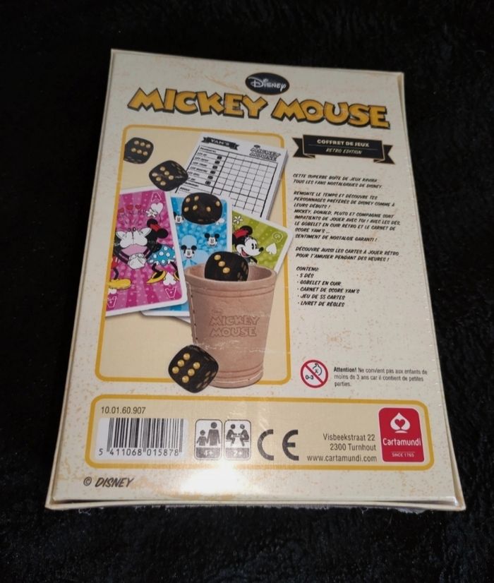 Coffret de jeux rétro Disney - photo numéro 2