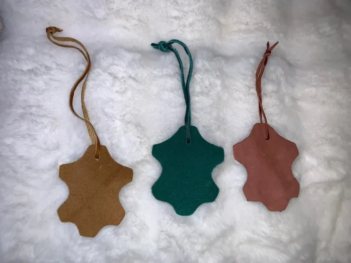 Lot de 3 fleur de cuir Paul Marius - photo numéro 2