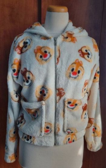 Sweat à capuche zippée doux et chaud avec Tic&Tac